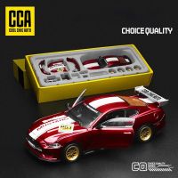 MSZ CCA 1:42 Ford Mustang GT 2018 Assembled Version Super Racing Car model Alloy Diecasts Vehicles Car Model Toy For Children