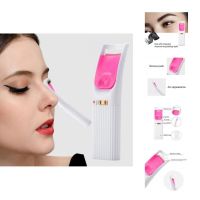 ▬❁๑ Practical Streamlined Curve Handle Electric Eyelash Curler Mini Heated Eyelash Curling Tool Ergonomic Design for Girls