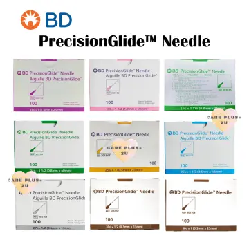 Buy BD Precision Glide Needle 18G 1 1/2 TW (1.2mm x 38mm) (REF 302032) 1's  Online at Best Price - Syringes And Needles