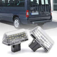 2Pc LED License Number Plate Light For Ford Transit MK4 MK5 MK6 MK7 1985-2013 For Ford Transit Connect 2002-2013 OEM#4388111