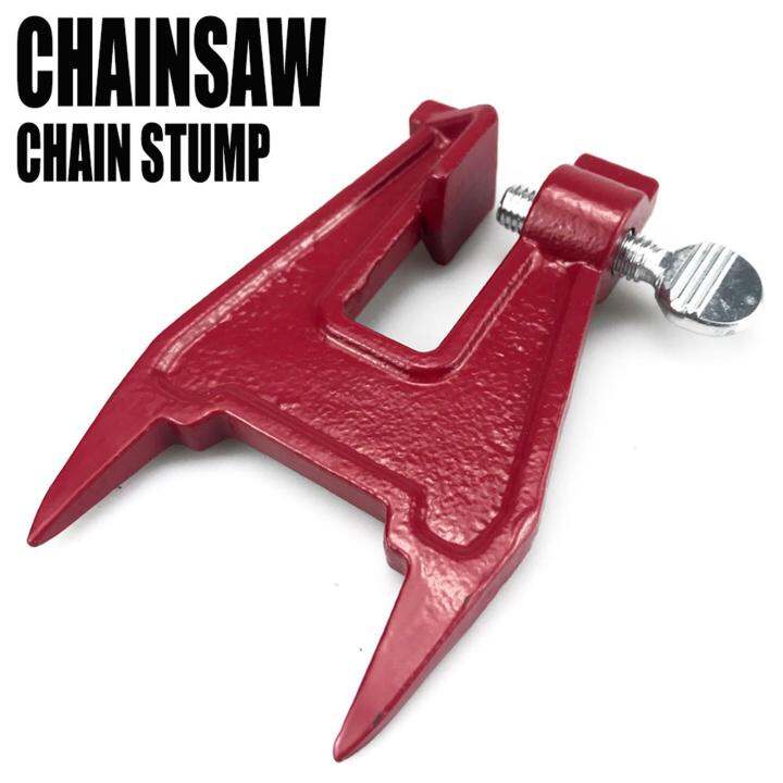 Fenteer Chainsaw Stump Vise Professional Saw Chain Sharpening Filing