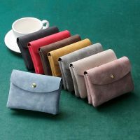 ESFDGL Portable Women Multi Card Pockets Large Capacity Money Bag กระเป๋าใส่เหรียญ Mini Coin Purse Card Clip Hasp Wallet ID Card Holder