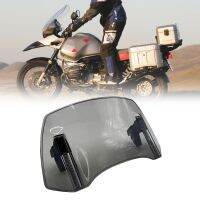 Motorcycle Windshield Clamp-On Variable Universal Windscreen Spoiler Extension Fit for BMW R1150GS Adventure R1200C R1150RS RT