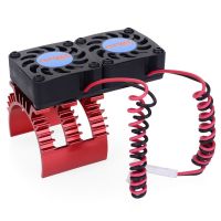 【CW】 SURPASS HOBBY RC Motor Cooling Fan W/ Heatsink for 1/10 1/8 RC Car 540 550 3650 3660 3670 Motor ESC Cooling Fast RC Car Part