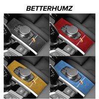 BETTERHUZ Alcantara For BMW X3 G01 X4 G02 M Performance Sticker Multimedia Button Panel Cover Trim Car Interior Accessories