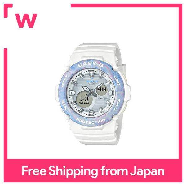 CASIO Watch BABY-G BGA-270M-7AJF Ladies White | Lazada