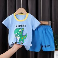 1-4year Baby boy Sets Clothing Boy Summer Infantil Clothes Cartoons Print Kids Clothing boy set