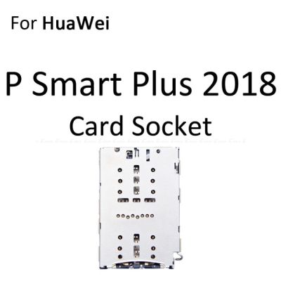 【☸2023 New☸】 anlei3 ถาดอ่านซิมการ์ดซ็อกเก็ตสำหรับ Huawei P สมาร์ทพลัส Lx1af Pot-Lx1 Lx2j Lx1rua Lx3ที่ใส่ Adapter Micro Sd