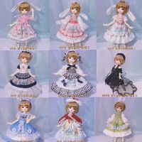 New Dress For 1/6 Bjd Doll Clothes Maid Dress JK Uniform 30 Cm Doll Lolita Suit (no Doll )