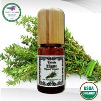 Thyme USDA Organic Essential Oil タイムエッセンシャルオイルオーガニック น้ำมันหอมระเหย ใบ ไทม์ ออร์แกนิค