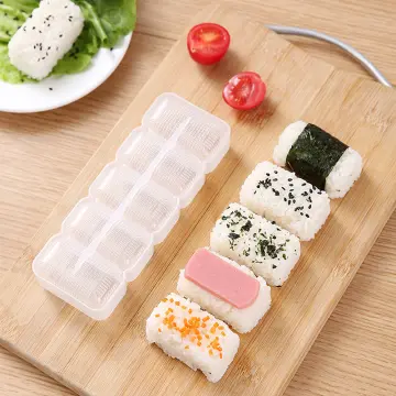 3pcs Clear Sushi Mold, Modern PP Rice Ball Sushi Maker For Home