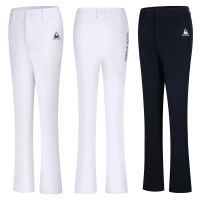 Le Coq Sportif GOLF Clothing Ladies Trousers Summer Quick-Drying Breathable Stretch Pants Flared Fashionable Versatile K2340Quick dry