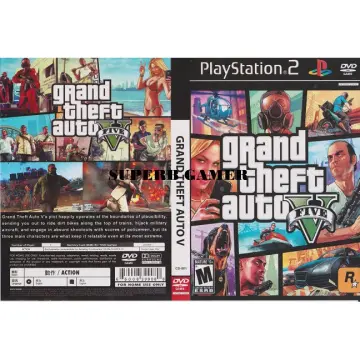 PS2 Grand Theft Auto V (Mods GTA San Andreas) DVD game Playstation 2