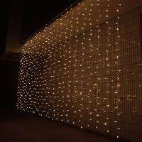 【✆New✆】 na07037036036666 ไฟผ้าม่านสตริงนางฟ้า Led 300แบบเชื่อมโยงได้3M X 3M เหมาะสำหรับบ้านในร่มกลางแจ้งสวนปาร์ตี้วันหยุดงานแต่งงาน