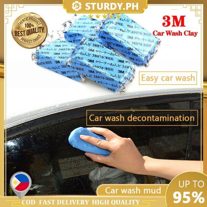 3M Magic Car Washing Clay Bar Cleaner Vehicle Clean Detailing Remover ...