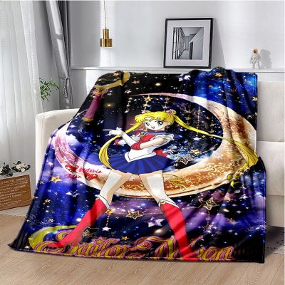 （in stock）Beautiful Japanese girl cartoon blanket, super soft blanket travel birthday gift blanket（Can send pictures for customization）