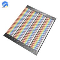 40PCS Dupont 10CM 2.54MM 1P-1P Male To Female Jumper Wire Ribbon Cable For Arduino