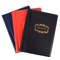 1Pc Russian Coin Album &amp; Folders 60/120 Pockets Coin Collection Book Coin Holder Mini Hand Size Album Book