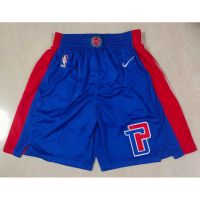 nba Detroit Pistons blue basketball shorts