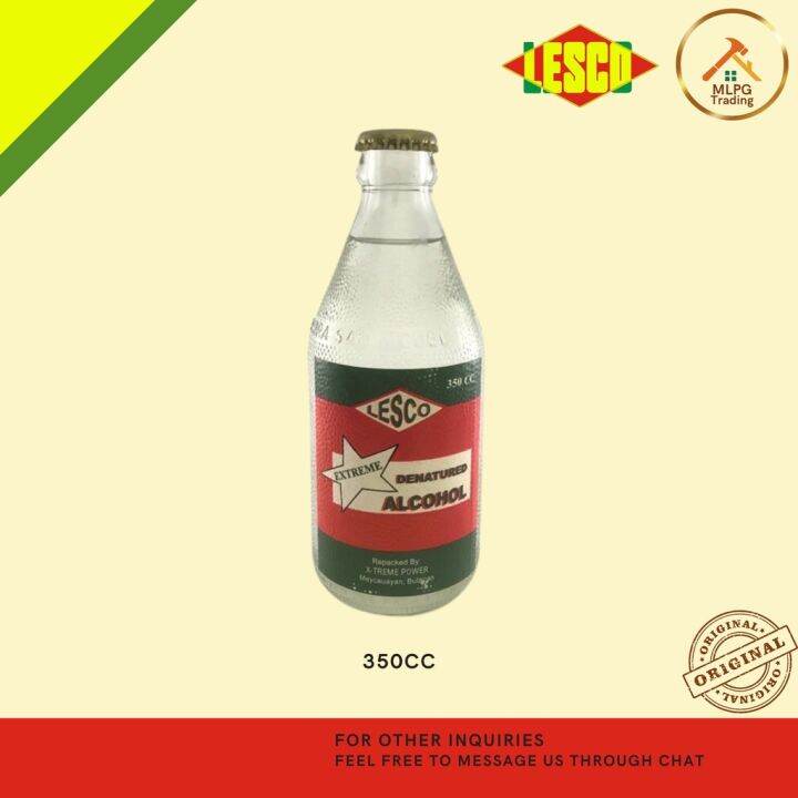 LESCO Denatured Alcohol (350CC) Lazada PH