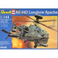 แบบทหารสุดๆ √ Revell/revell โมเดล1/144ชุดประกอบโมเดลประกอบ AH-64D Longbow Apache 04046