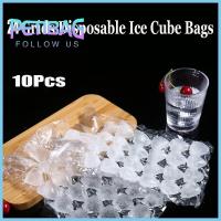 PETIBAG 10Pcs ฤดูร้อน อุปกรณ์ครัว เครื่องแช่แข็ง แช่แข็งอย่างรวดเร็ว ปิดผนึกด้วยตนเอง ถุงทำน้ำแข็ง แม่พิมพ์ไอติม กระเป๋าก้อนน้ำแข็ง แม่พิมพ์ก้อนน้ำแข็ง