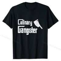 Funny BBQ Cooking T-Shirt for Men, Culinary Gangster Tee T-Shirt Cotton Tops Shirts for Boys Family T Shirts Summer New Arrival