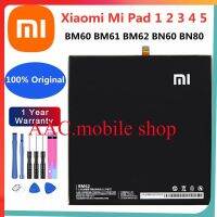 ใหม่100% รุ่นแท็บเล็ตแบตเตอรี่ BM60 BM61 BM62 BN60 BN80สำหรับ Xiaomi Pad 1 2 3 4 5 Mipad 1 2 3 4 5เปลี่ยนแบตเตอรี่ + เครื่องมือ