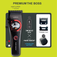 ปัตตาเลี่ยนสำหรับตัด THE BOSS Clipper FM009 พลังVector 15,000 รอบ เหมาะสำหรับช่างมืออาชีพและแข่งขันตัดผม (รับประกัน 1 ปี )