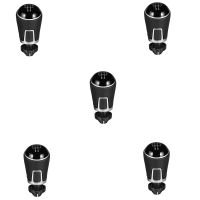 5X Gear Shift Knob Manual Gear Shifter Lever Stick Head Handle Level Universal 5 Speed for Volkswagen Jetta Golf