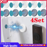 ที่วางรีโมทคอนโทรลแบบแม่เหล็ก Anti-Lost Wall Mount Strong Magnet Hooks สติกเกอร์ติดตู้เย็นที่เก็บของ Home Decor Organizer Hook