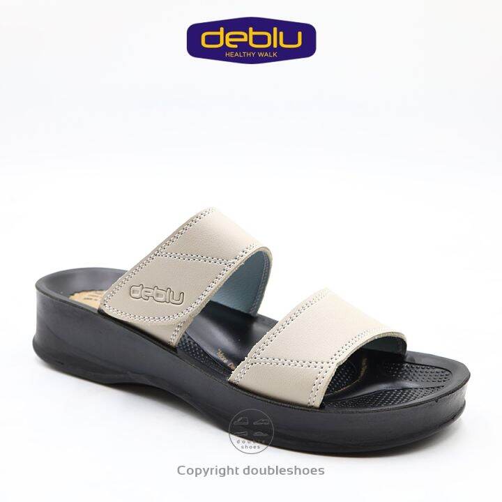 รองเท้าแตะเพื่อสุขภาพ-ผู้หญิง-deblu-รุ่น-l873-สีครีม-ไซส์-36-41