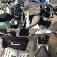 สำหรับ Piaggio Vespa Primavera 150 SPRINT 150 GTS 300 Ie LXV 125อานกระเป๋ามอเตอร์ไซด์ด้านข้างกระเป๋าเครื่องมือถุงมือกระเป๋าไฟฟ้าสกู๊ตเตอร์กระเป๋า