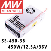 SE-450-36หมายถึงดี450W 12.5A 36V DC แหล่งจ่ายไฟเอาท์พุทเดี่ยว Meanwell ร้านค้าออนไลน์