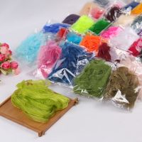 【CC】 (10Meters/lot) 10mm Organza Silk Sewing Fabric Supplies Accessories Wrapping Wedding Decoration ribbon