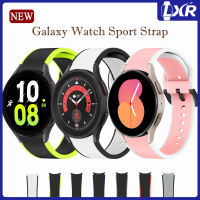 สายรัดสำหรับ Samsung Galaxy Watch 5/4 40Mm 44Mm Galaxy Watch 5 Pro 45Mm/4 Classic 42Mm 46Mm/3 41Mm/Active 2 40Mm 44Mm,กาแล็กซี่นาฬิกาสายรัดซิลิโคนสองโทนไม่มีช่องว่างสร้อยข้อมือ