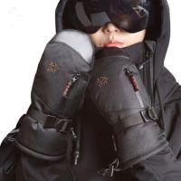 （AT）2022ถุงมือสกีใหม่ผู้ชายอบอุ่น39; S ผู้หญิง39; S OutdoorMountaineering ถุงมือขี่ WindproofSnowboard Mittens