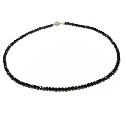 Lii Ji Choker Necklace Real Pearl Black Spinel 925 sterling silver Fashion Bohemian Hawaii Clavicle Necklace Women Men
