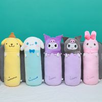 Cute Soft Long Sanrio Pillow Plush Toys Stuffed Sleep Kawaii Kuromi My Melody Cinnamoroll Pom Pom Purin Doll Kids Girls Gift