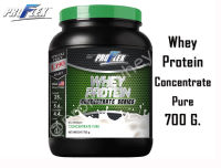 ส่งฟรี ? Whey Protein Concentrate Pure 700 G. เวย์โปรตีน proflex สูตร concentrate รสจืด 1 กระป๋อง (700 กรัม) เวย์สร้างกล้ามเนื้อ?