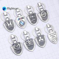 Flightcar สัญลักษณ์พวงกุญแจรูปรถโลหะ3มิติแบรนด์แฟชั่นสำหรับ Honda Keyring บุคลิกภาพแฟชั่น