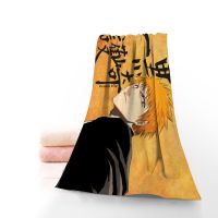 Hot Custom Anime Death Towel Printed Cotton Face/Bath Towels Microfiber Fabric For Kids Men Women Shower Towels