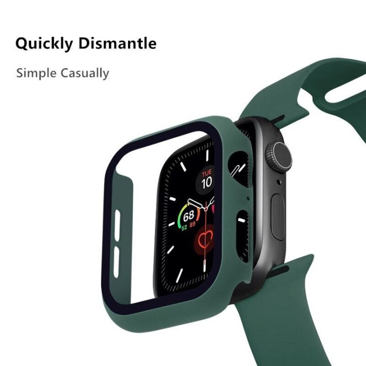 yp-smartwatch-band-ตัวเรือนและสายสำหรับ-apple-watch-dial-45mm-41mm-44-40-42-38mm-series7-6-5-4-3-se-sports-band-bracelet-screen-protector-watch-accessories-for-men-women