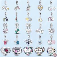 2023 NEW Hot Sale 925 Silver Graduation Charm Fit Original Pandora Bracelet Pendant DIY Women Jewelry Gift Making