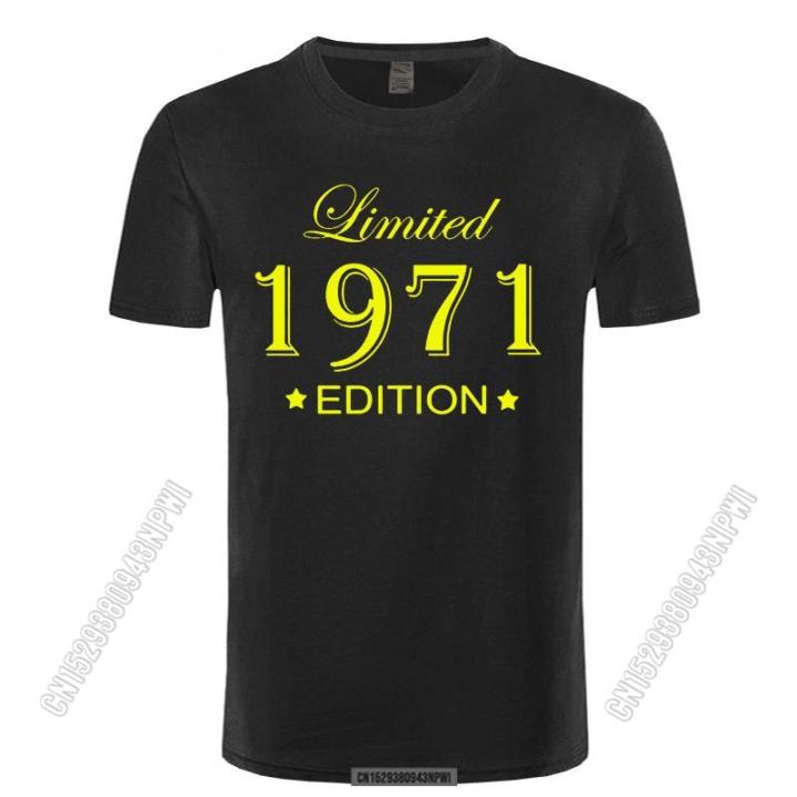 man-made-in-1971-t-shirt-tops-funny-august-style-limited-edition-1971-t-shirts-funny-birthday-crew-neck-cotton-men