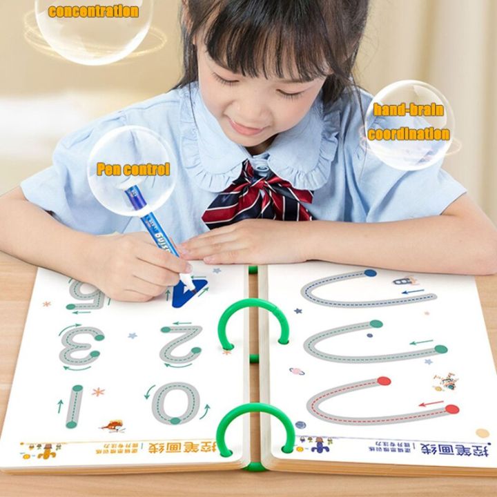 magical-tracing-workbook-set-children-montessori-drawing-toy-pen-control-training-shape-math-game-set-toddler-educational-toy