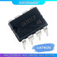 10 pcs DIP IC 8pins UA741CN UA741CP UA741 OP Amp LM741 741 TI Original DIP-8 WATTY Electronics