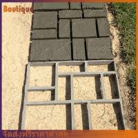 Garden Pavement Mold DIY Paving Cement Brick Stone Road Concrete Path Maker