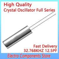 10PCS/Lot 2Pin 2060 32.768KHZ 32.768K Frequency Resonator Oscillator Quartz Crystal Cylender 2*6mm 12.5PF ±10PPM Crystal Units