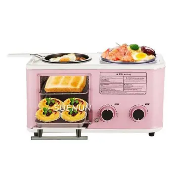 Four-in-one multifunctional breakfast machine lazy mini oven home small  frying and baking all-in-one cooking pot - AliExpress